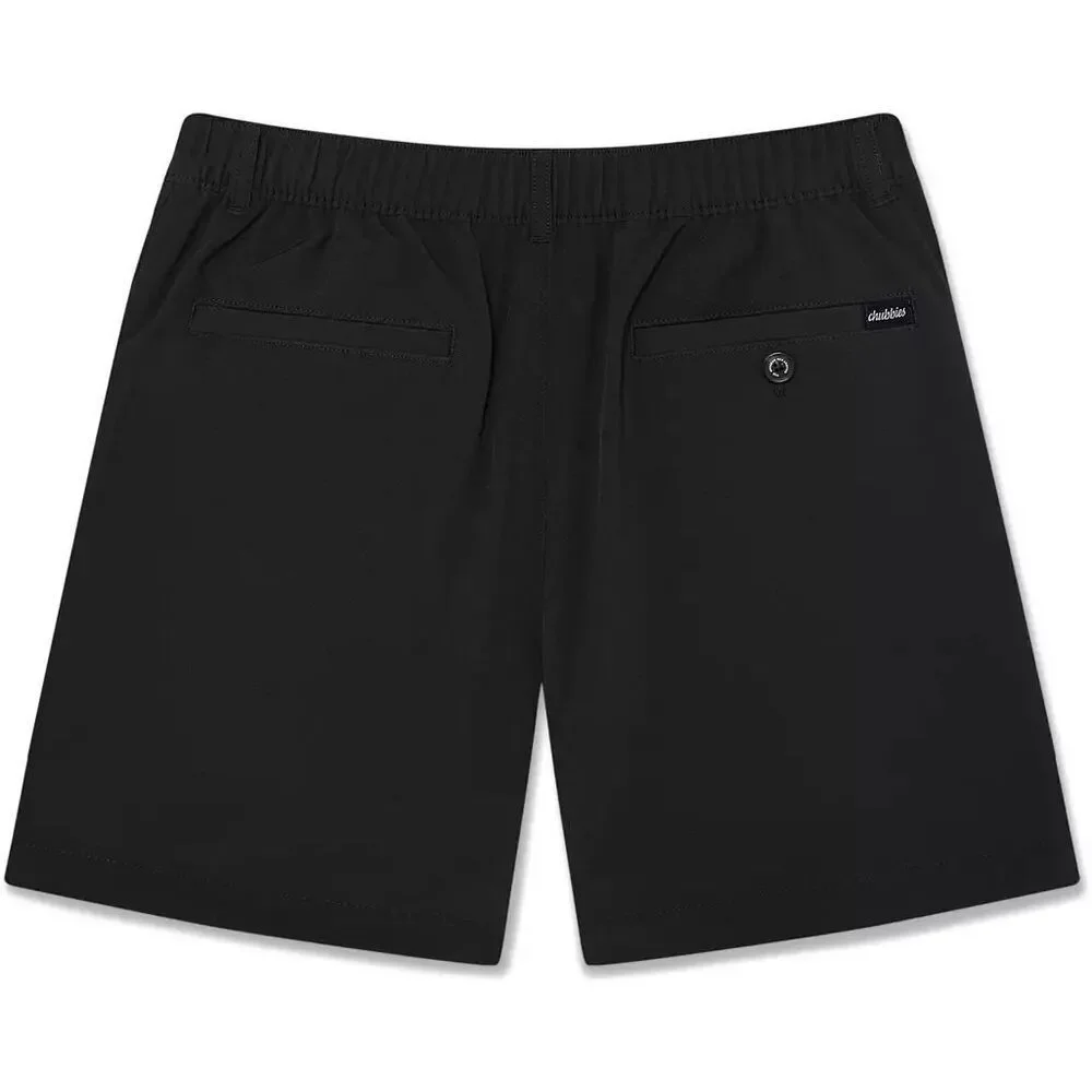 Chubbies The Midnight Adventure Youth 6”Everywhere Performance Short Black XL